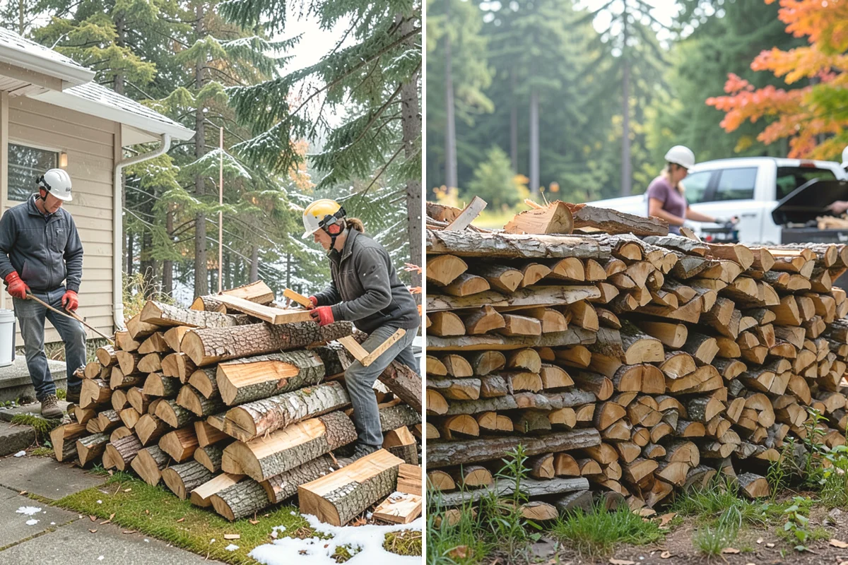 Winter-Ready Firewood in Mountlake Terrace, Snohomish County, WA - We select well-cured, high-heat wood