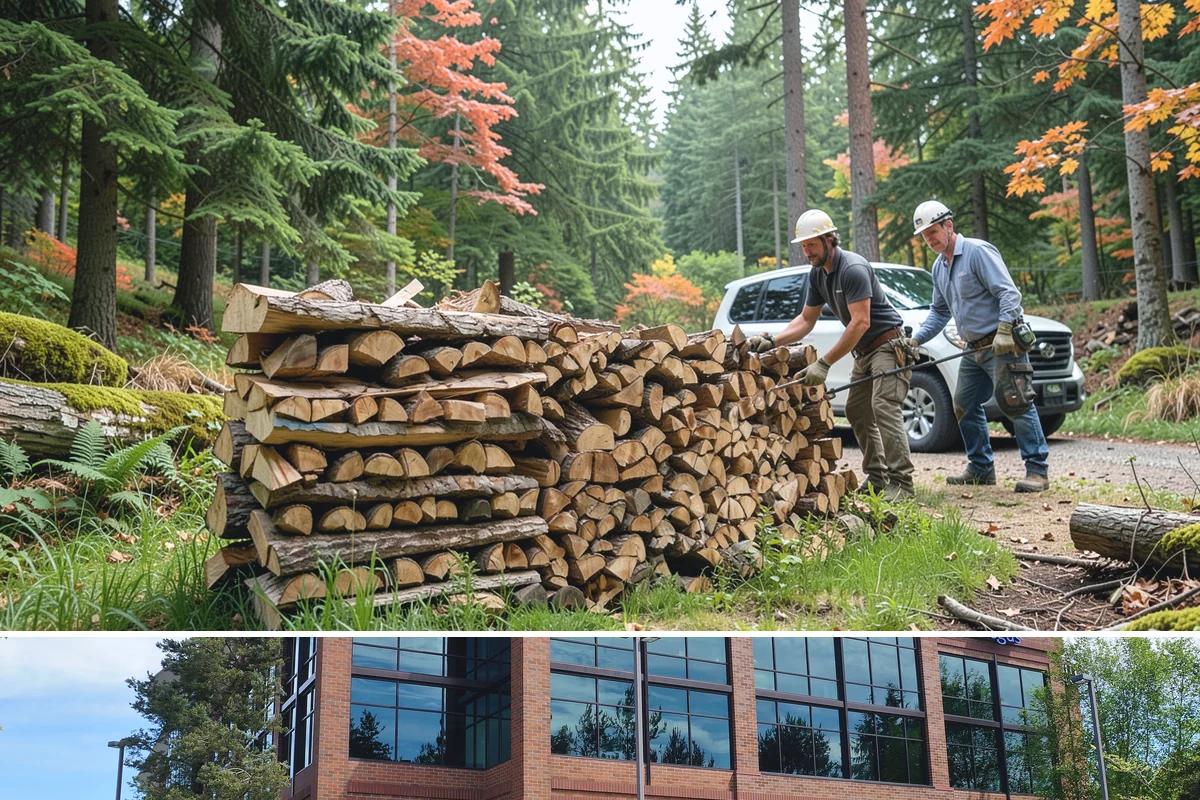 Winter-Ready Firewood in Mountlake Terrace, Snohomish County, WA - Order in early fall so your supply is stacked and protected before winter storms arrive.