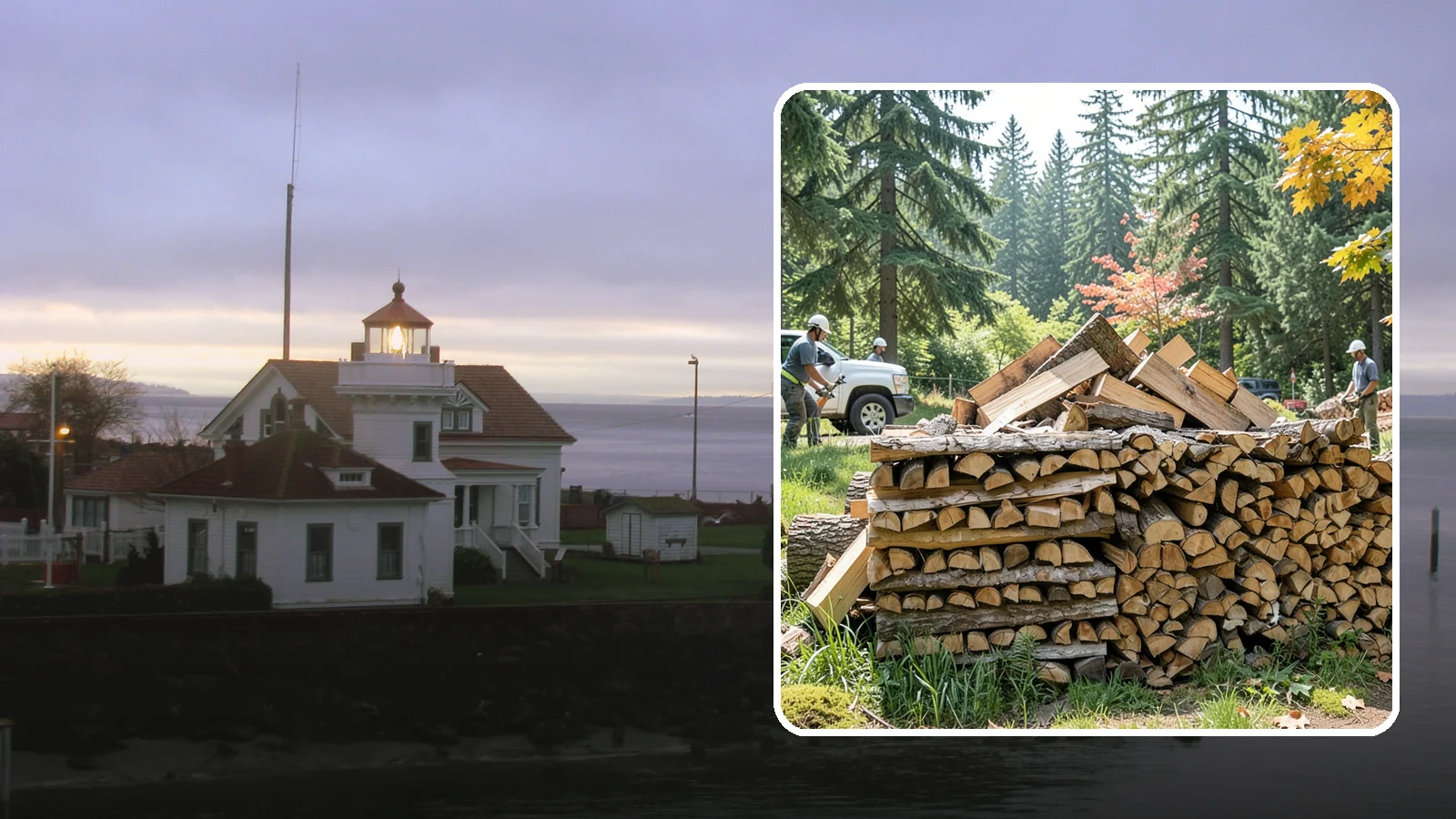 Winter-Ready Firewood in Mukilteo, Snohomish County, WA - Cold-weather firewood cured and packaged to perform through the wettest winter months.