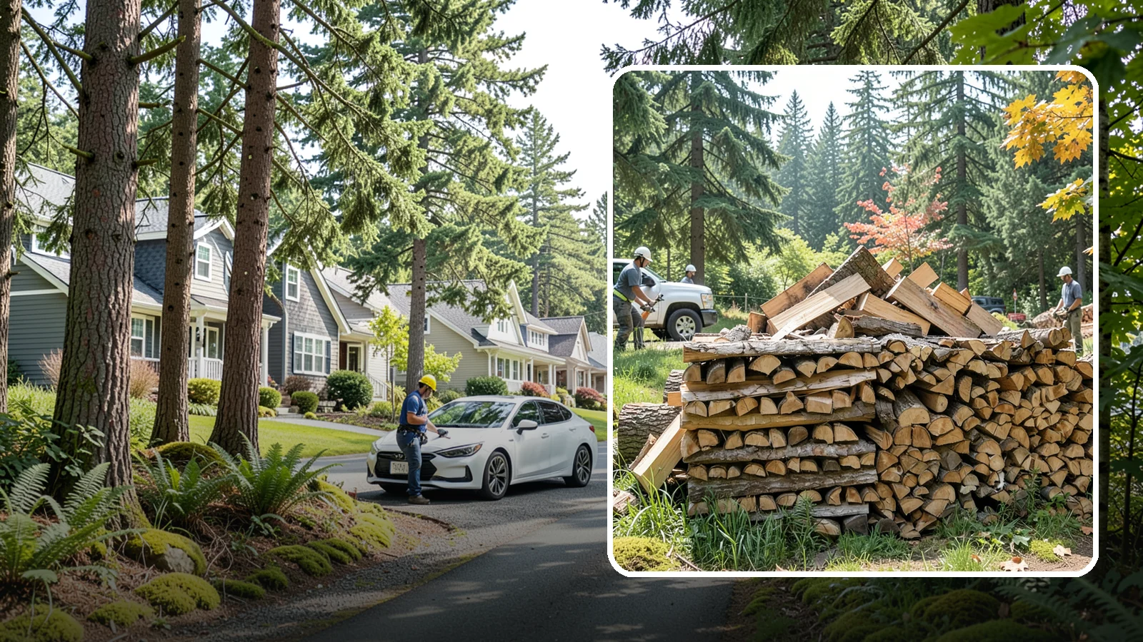 Winter-Ready Firewood in Normandy Park, King County, WA - Cold-weather firewood cured and packaged to perform through the wettest winter months.
