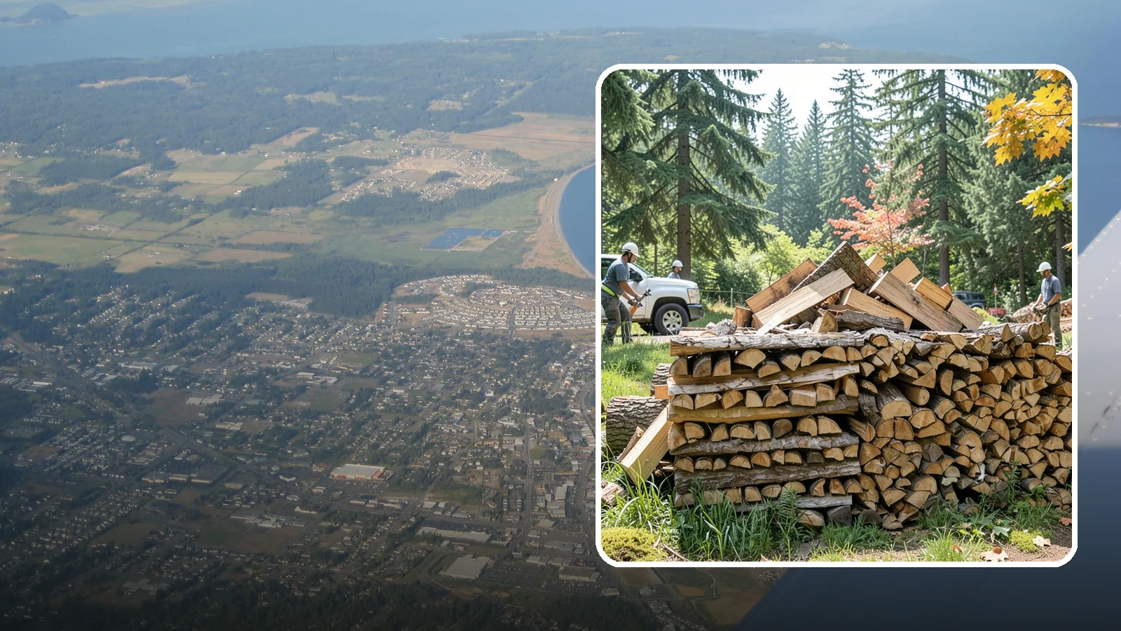 Winter-Ready Firewood in Oak Harbor, Island County, WA - Cold-weather firewood cured and packaged to perform through the wettest winter months.