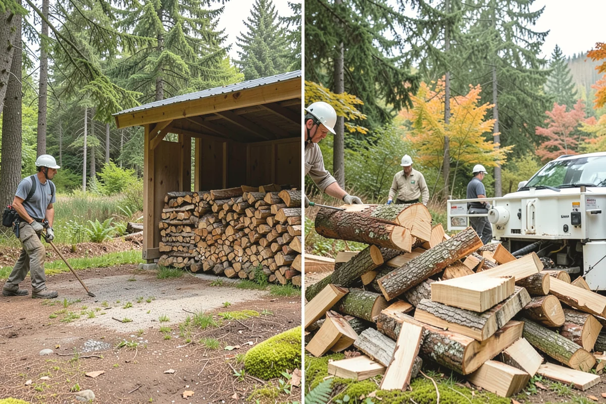 Winter-Ready Firewood in Oak Harbor, Island County, WA - We select well-cured, high-heat wood