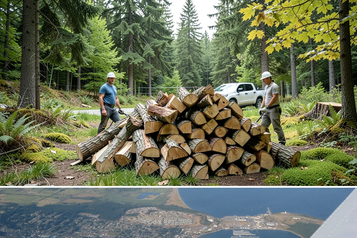 Winter-Ready Firewood in Oak Harbor, Island County, WA - Order in early fall so your supply is stacked and protected before winter storms arrive.