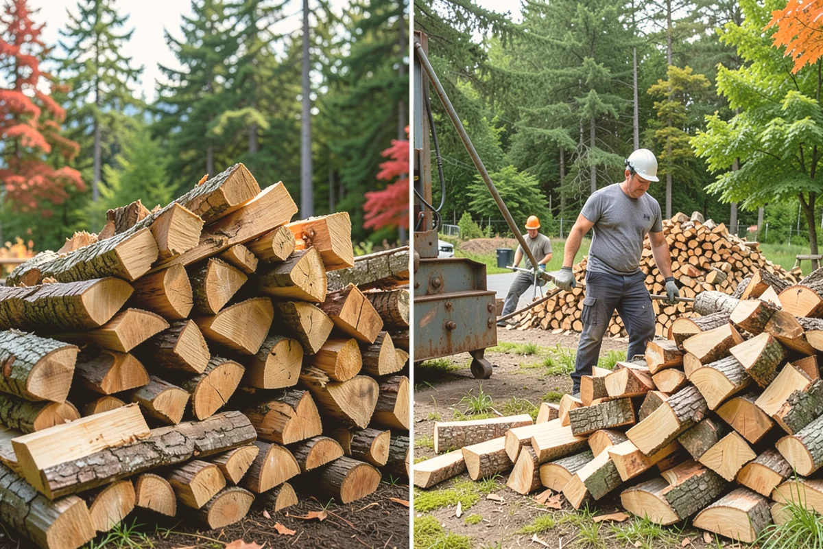 Winter-Ready Firewood in Orting, Pierce County, WA - We select well-cured, high-heat wood