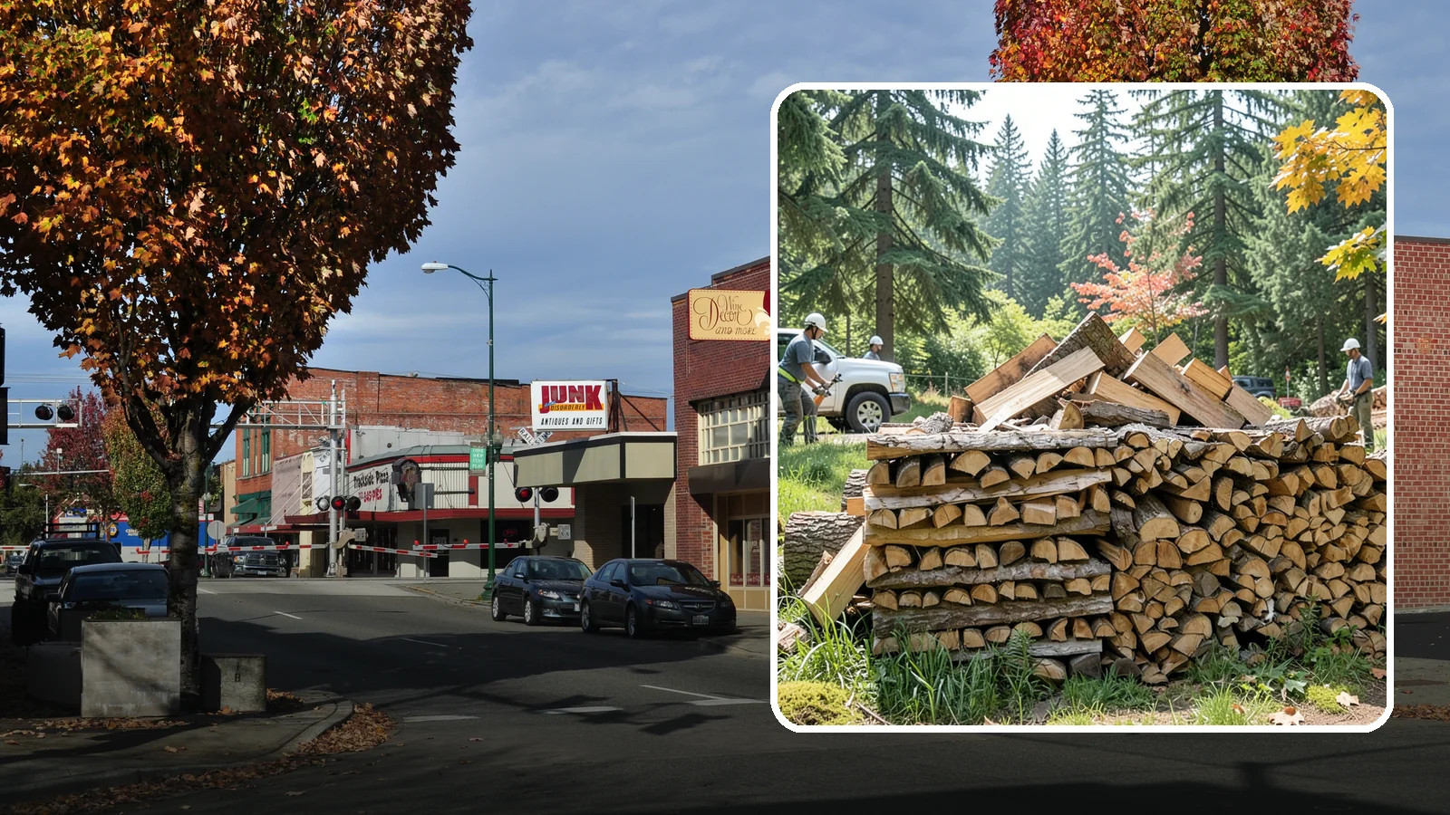 Winter-Ready Firewood in Puyallup, Pierce County, WA - Cold-weather firewood cured and packaged to perform through the wettest winter months.