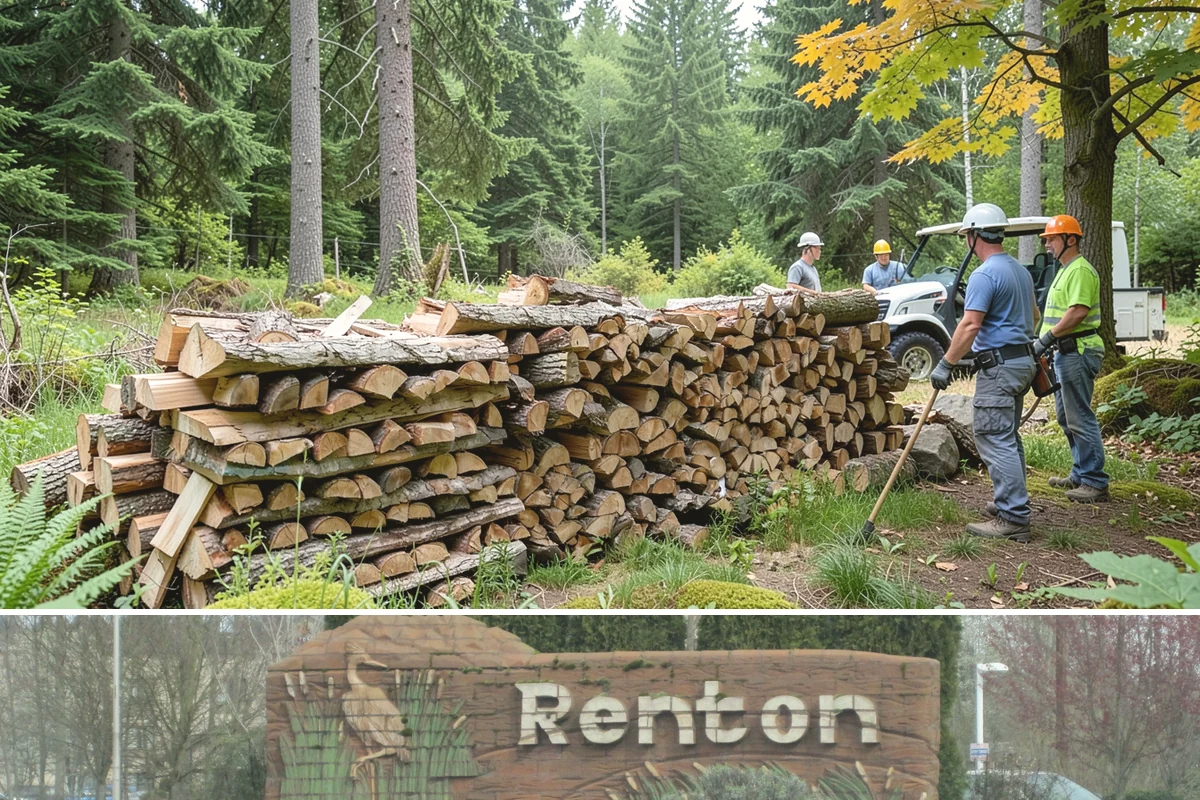 Winter-Ready Firewood in Renton, King County, WA - Order in early fall so your supply is stacked and protected before winter storms arrive.