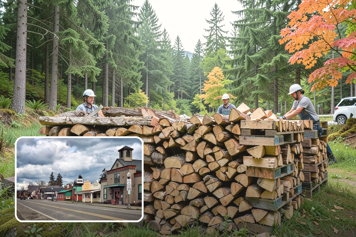 Winter-Ready Firewood in Roy, Pierce County, WA - Cured for reliable cold-weather heat