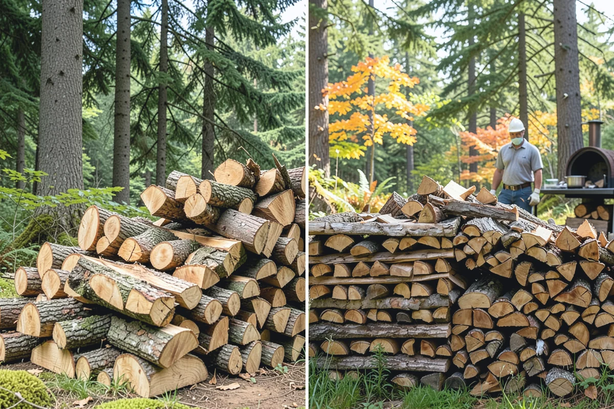 Winter-Ready Firewood in Roy, Pierce County, WA - We select well-cured, high-heat wood
