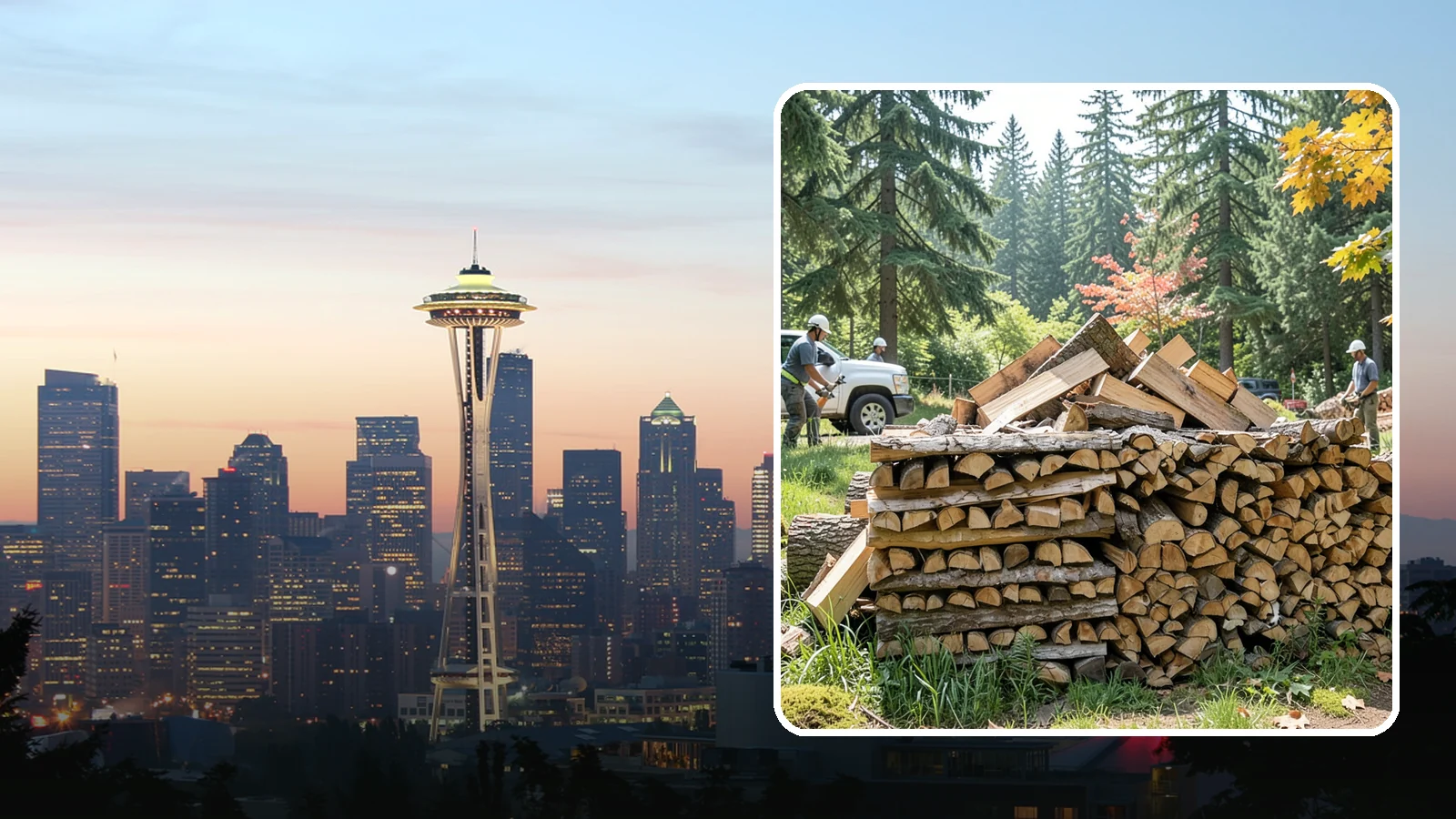 Winter-Ready Firewood in Seattle, King County, WA - Cold-weather firewood cured and packaged to perform through the wettest winter months.