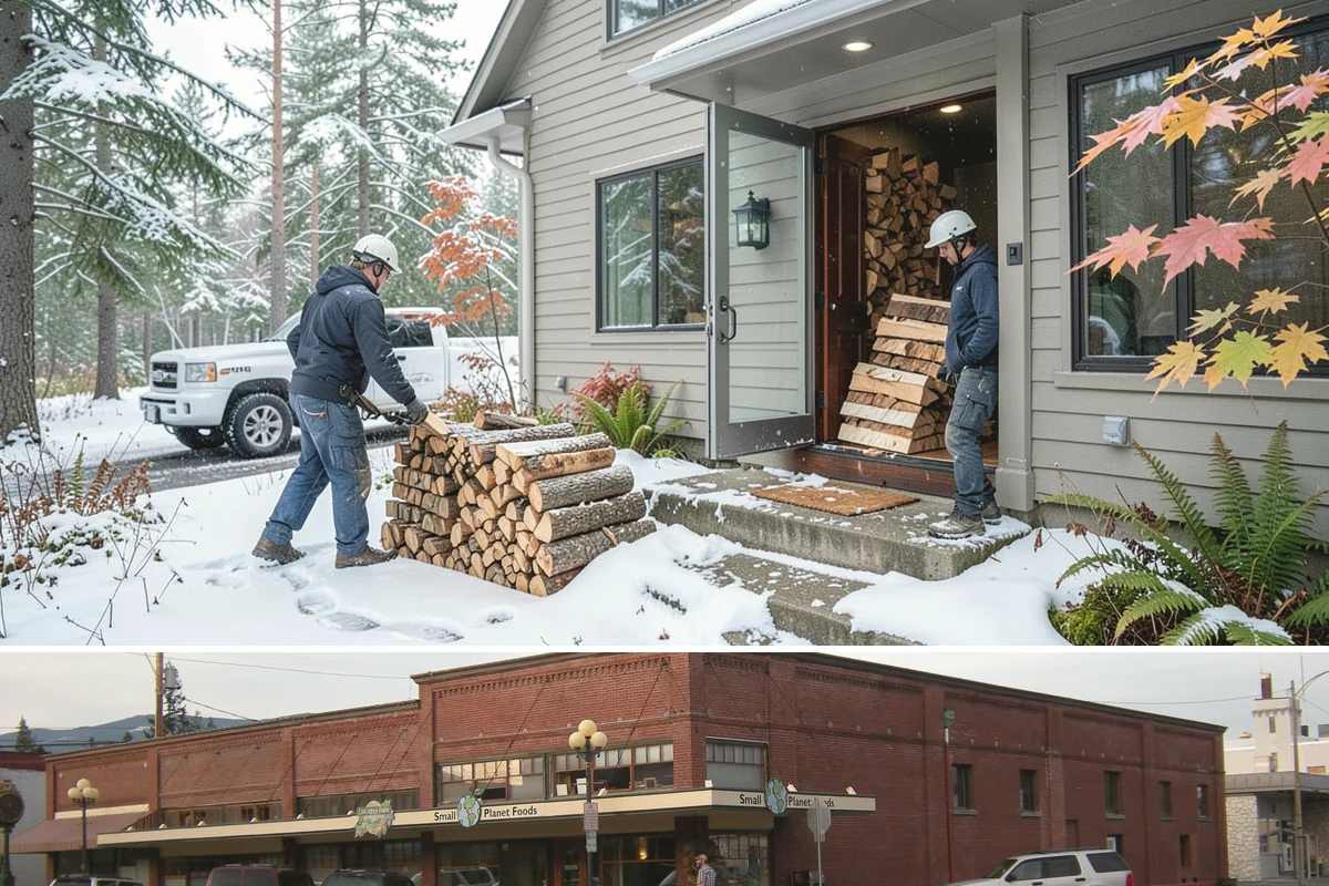 Winter-Ready Firewood in Sedro-Woolley, Skagit County, WA - Order in early fall so your supply is stacked and protected before winter storms arrive.