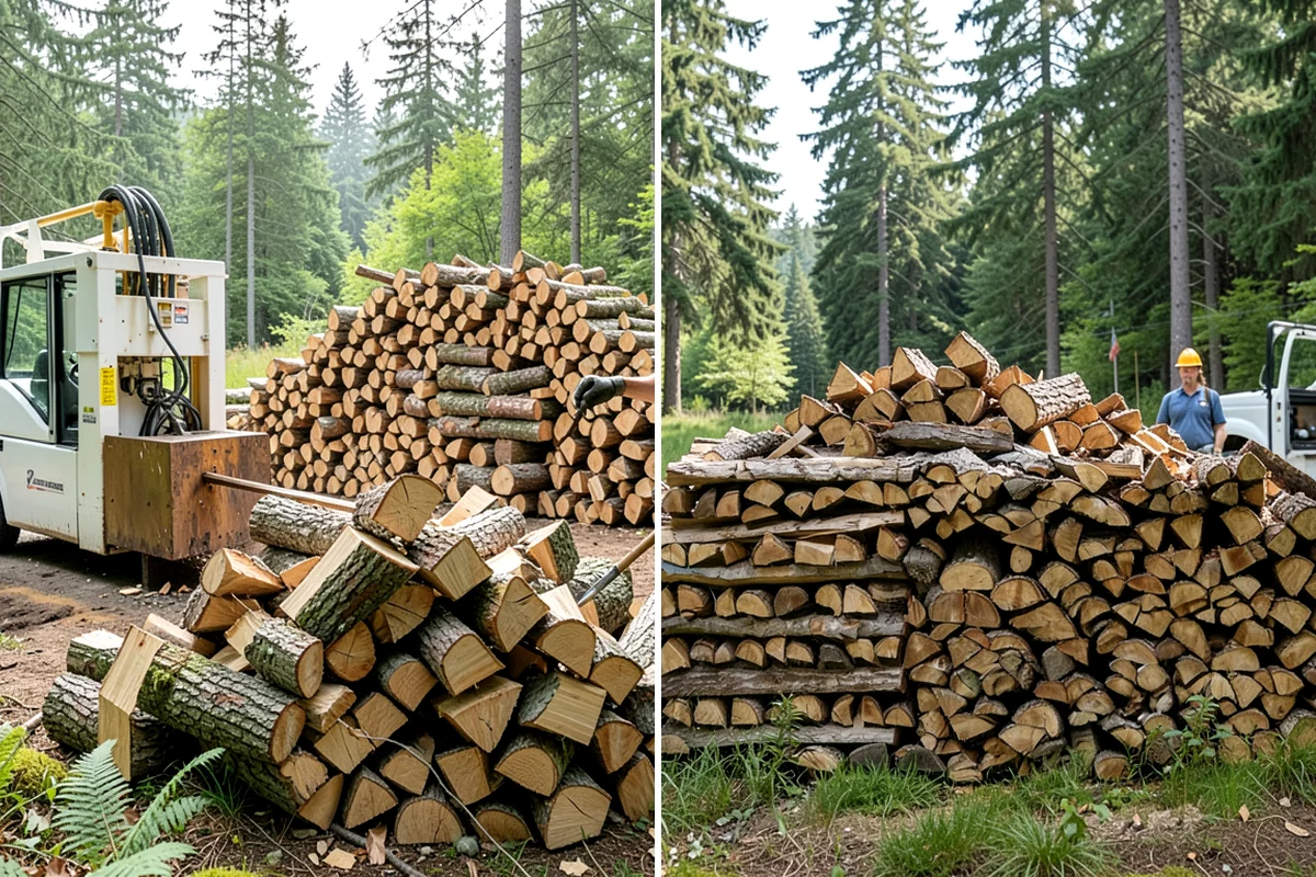 Winter-Ready Firewood in Shoreline, King County, WA - We select well-cured, high-heat wood