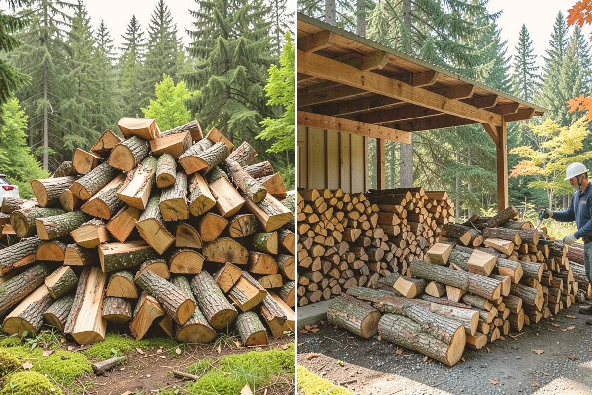 Winter-Ready Firewood in Stanwood, Snohomish County, WA - We select well-cured, high-heat wood