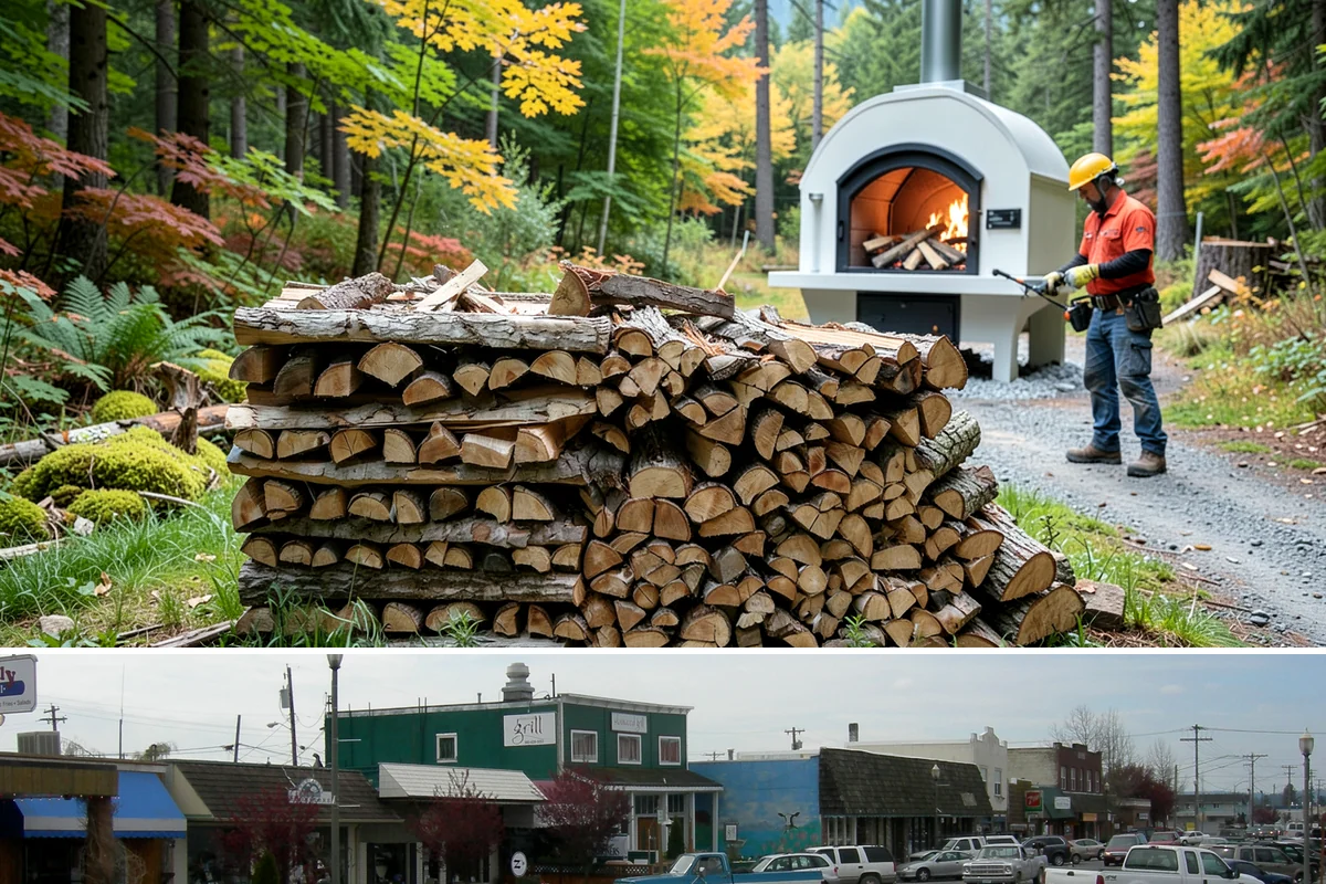 Winter-Ready Firewood in Stanwood, Snohomish County, WA - Order in early fall so your supply is stacked and protected before winter storms arrive.