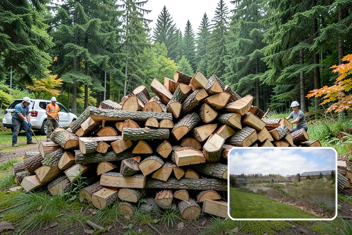 Winter-Ready Firewood in Tukwila, King County, WA - Cured for reliable cold-weather heat