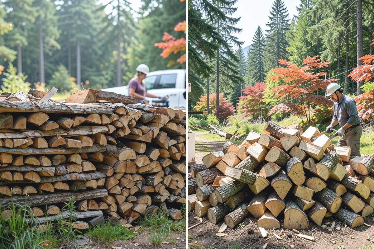 Winter-Ready Firewood in Wilkeson, Pierce County, WA - We select well-cured, high-heat wood