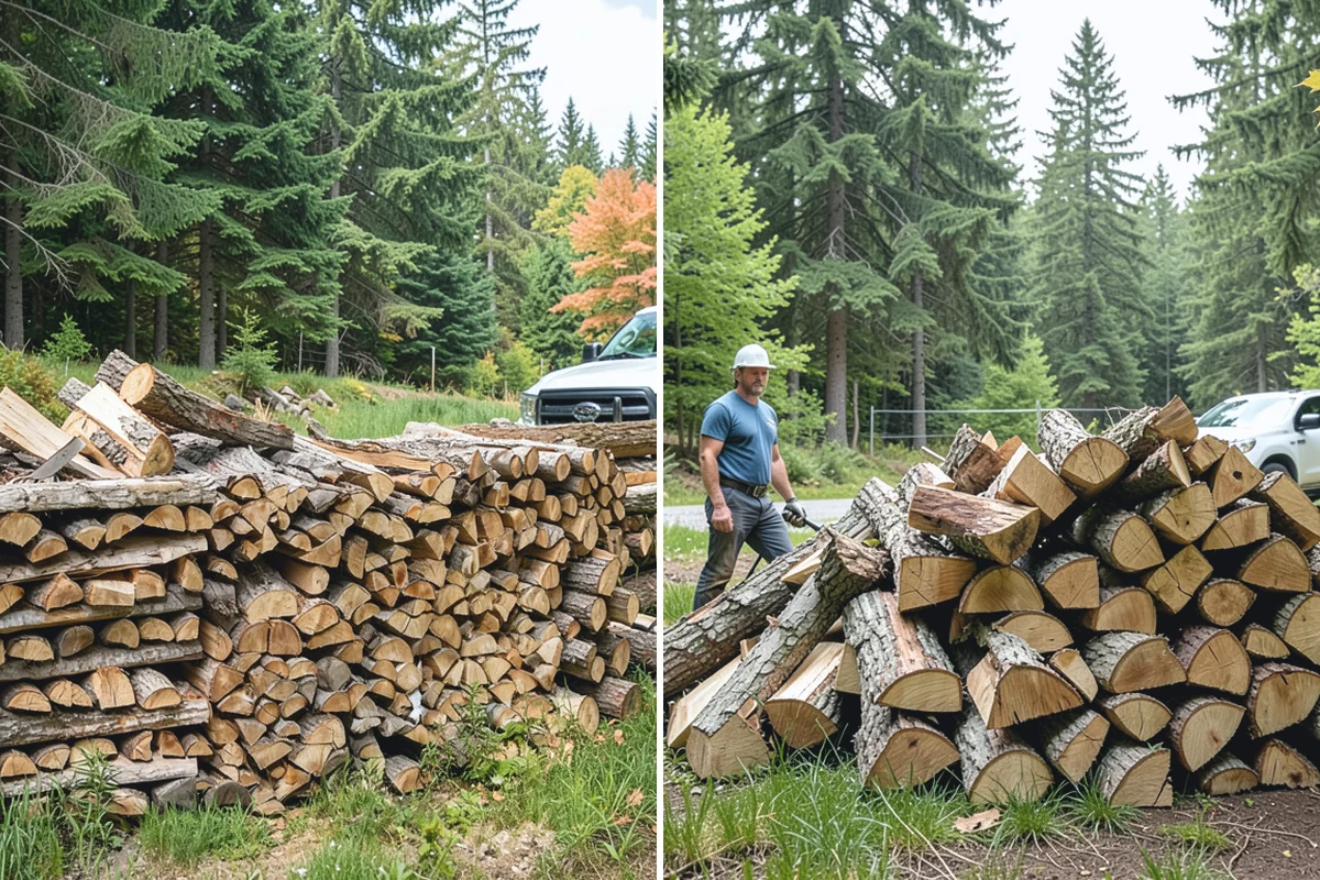 Winter-Ready Firewood in Woodinville, King County, WA - We select well-cured, high-heat wood