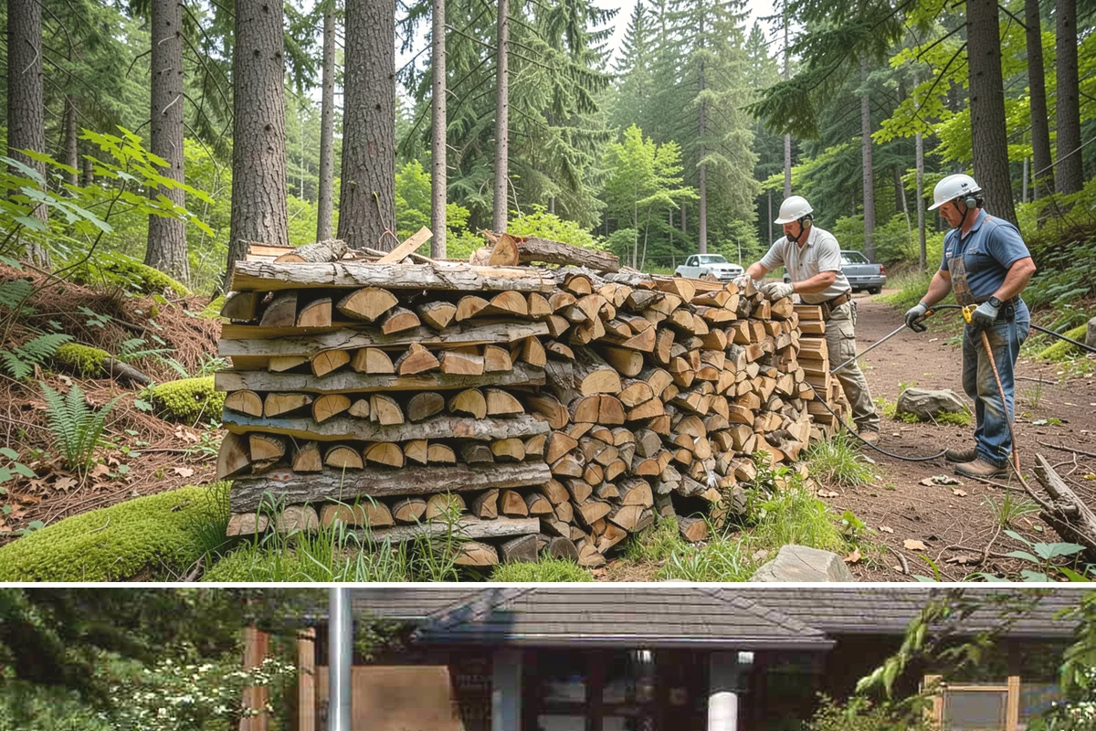 Winter-Ready Firewood in Yarrow Point, King County, WA - Order in early fall so your supply is stacked and protected before winter storms arrive.