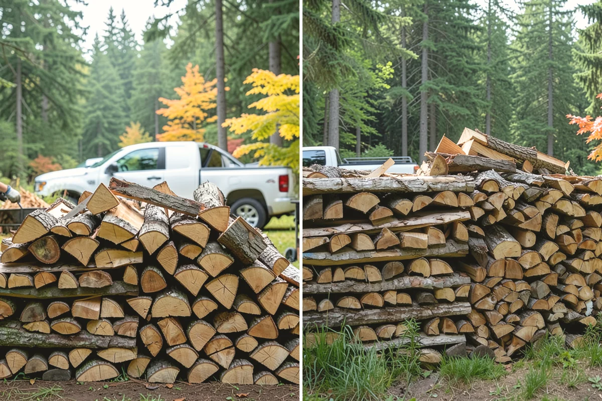 Winter Storm Firewood in Black Diamond, King County, WA - Take your order and confirm quantity and delivery point