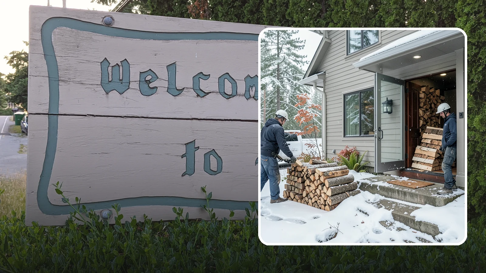 Winter Storm Firewood in Brier, Snohomish County, WA - When a Pacific Northwest winter storm rolls in, we get burnable wood to your door before the worst of it hits.