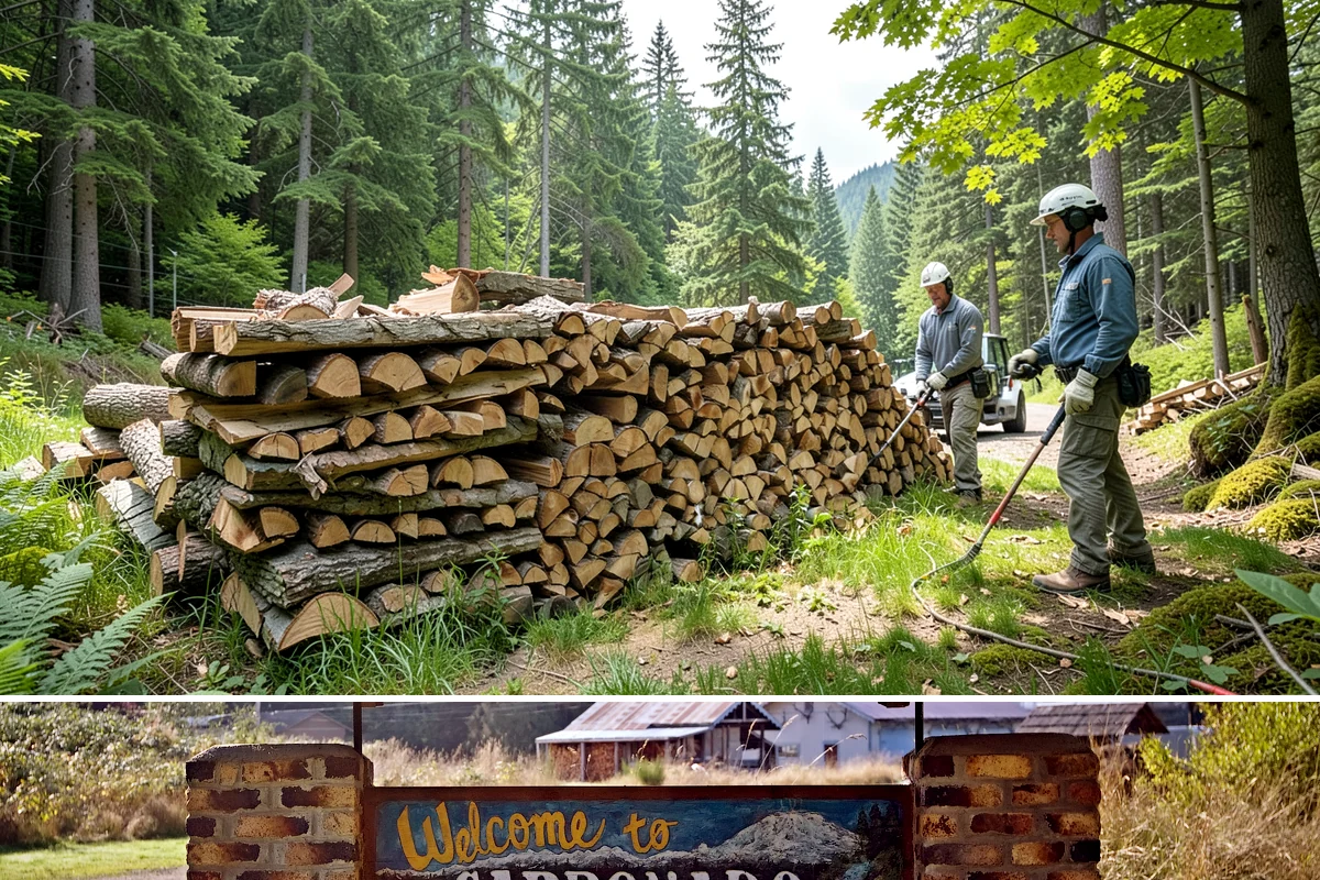 Winter Storm Firewood in Carbonado, Pierce County, WA - Peak demand runs from late fall through winter, so ordering as soon as a storm appears in the forecast secures your delivery.