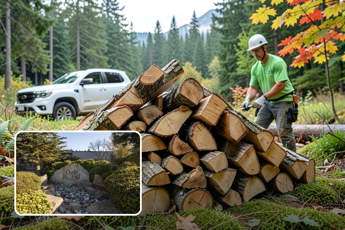 Winter Storm Firewood in Clyde Hill, King County, WA - Ensures a heat source before the storm lands