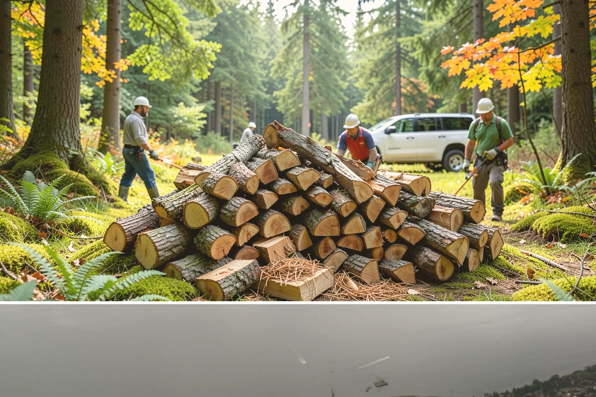 Winter Storm Firewood in Des Moines, King County, WA - Peak demand runs from late fall through winter, so ordering as soon as a storm appears in the forecast secures your delivery.