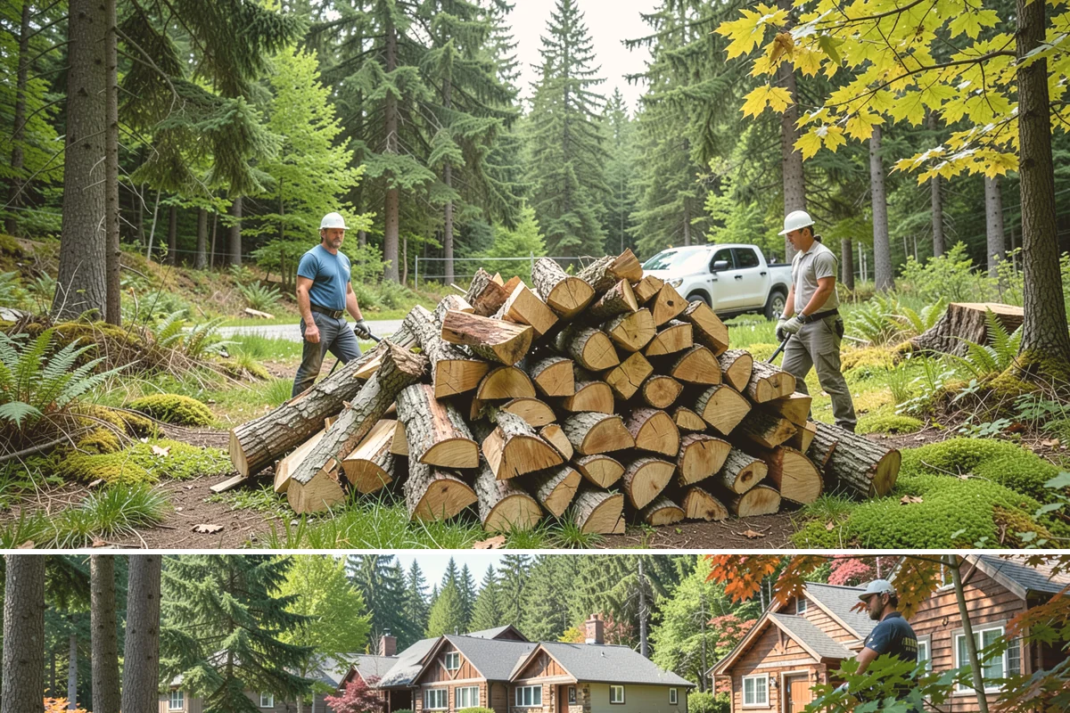 Winter Storm Firewood in Edgewood, Pierce County, WA - Peak demand runs from late fall through winter, so ordering as soon as a storm appears in the forecast secures your delivery.