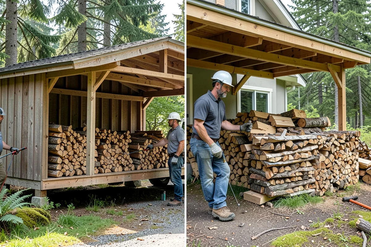 Winter Storm Firewood in Federal Way, King County, WA - Take your order and confirm quantity and delivery point