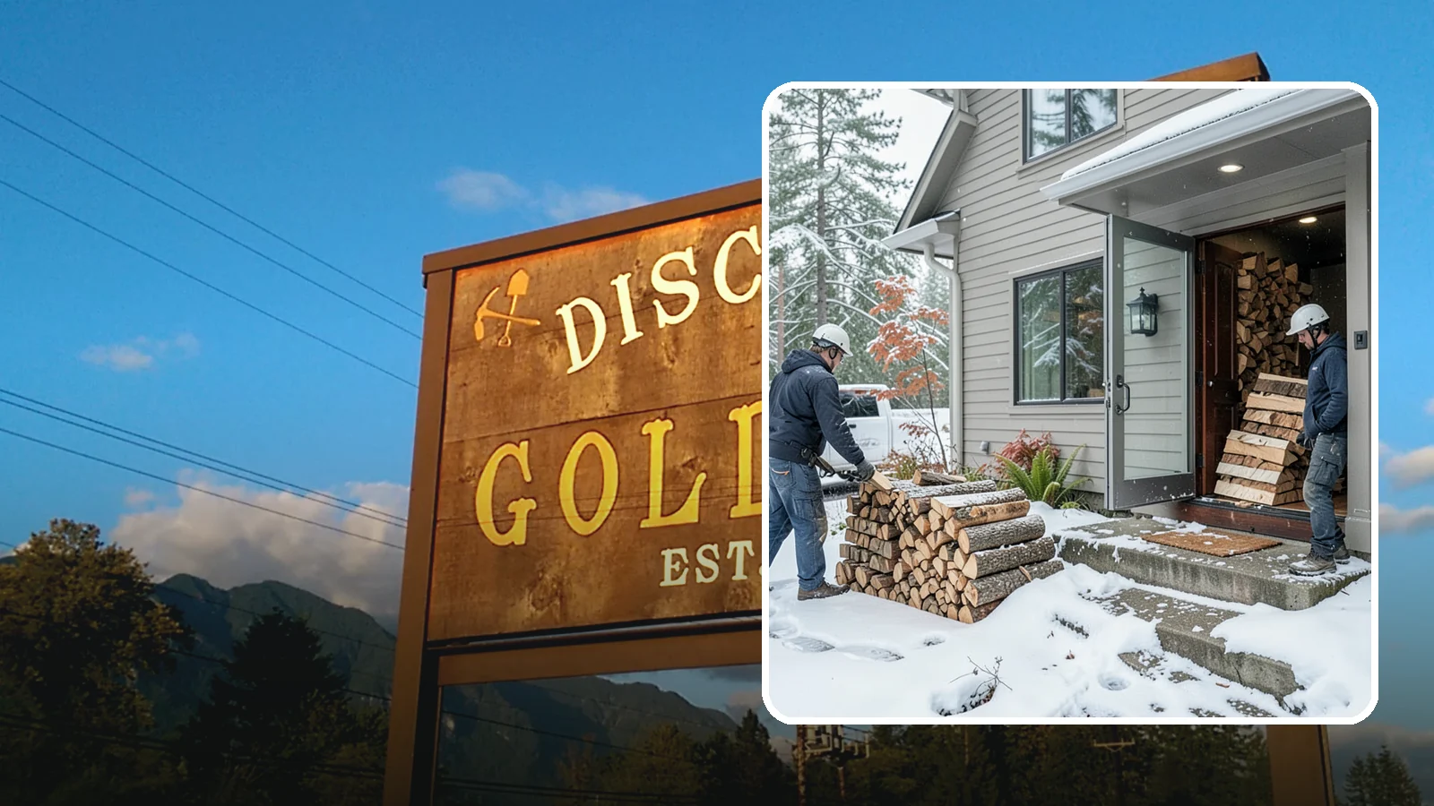 Winter Storm Firewood in Gold Bar, Snohomish County, WA - When a Pacific Northwest winter storm rolls in, we get burnable wood to your door before the worst of it hits.