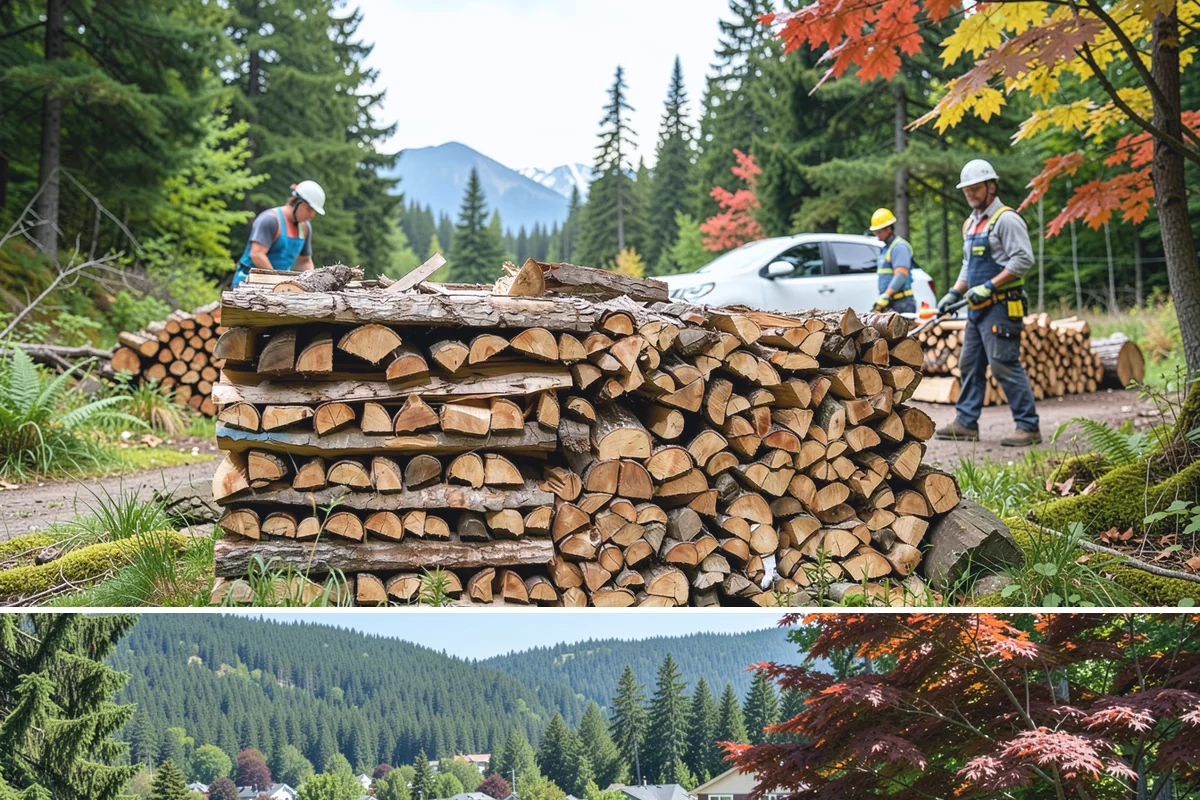 Winter Storm Firewood in Index, Snohomish County, WA - Peak demand runs from late fall through winter, so ordering as soon as a storm appears in the forecast secures your delivery.