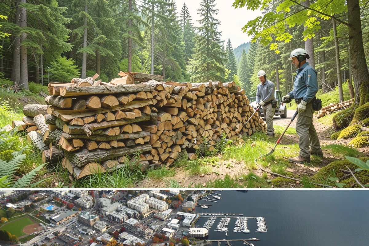 Winter Storm Firewood in Kirkland, King County, WA - Peak demand runs from late fall through winter, so ordering as soon as a storm appears in the forecast secures your delivery.