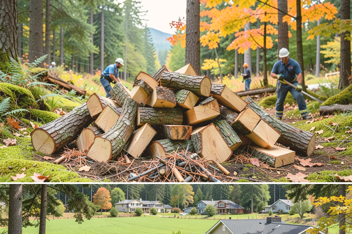 Winter Storm Firewood in Lyman, Skagit County, WA - Peak demand runs from late fall through winter, so ordering as soon as a storm appears in the forecast secures your delivery.