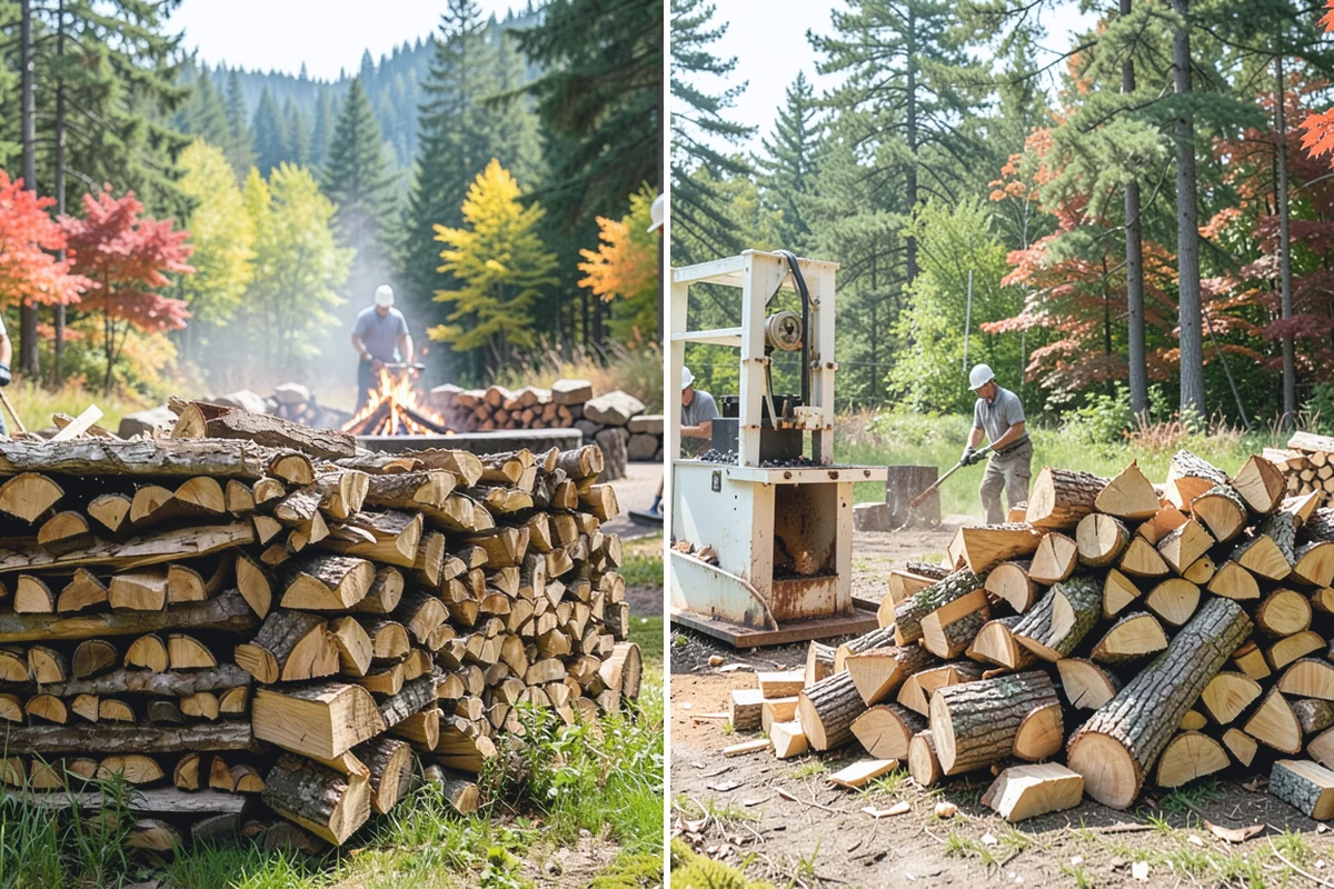 Winter Storm Firewood in Medina, King County, WA - Take your order and confirm quantity and delivery point