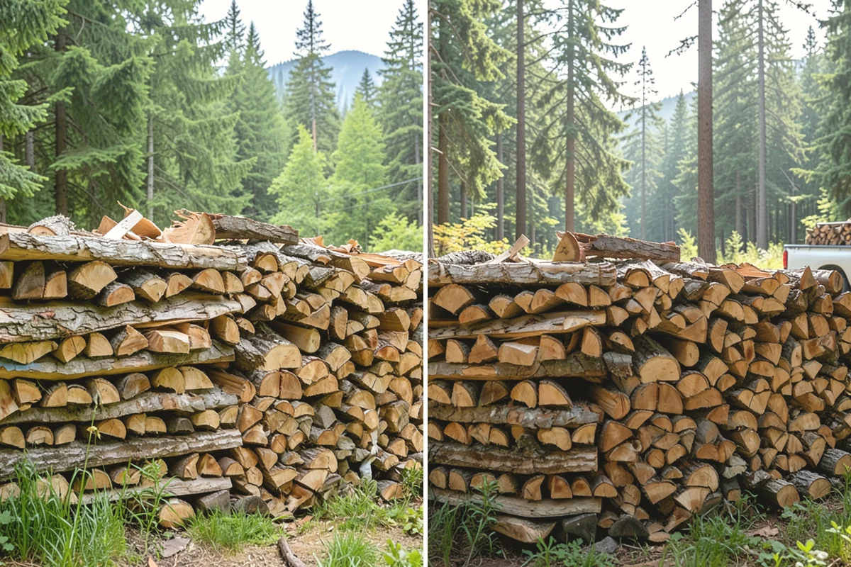 Winter Storm Firewood in Monroe, Snohomish County, WA - Take your order and confirm quantity and delivery point