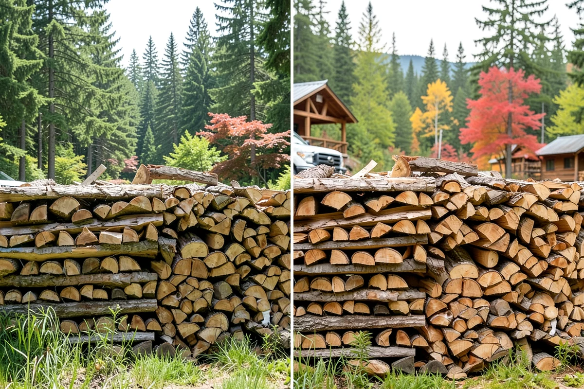 Winter Storm Firewood in Puyallup, Pierce County, WA - Take your order and confirm quantity and delivery point