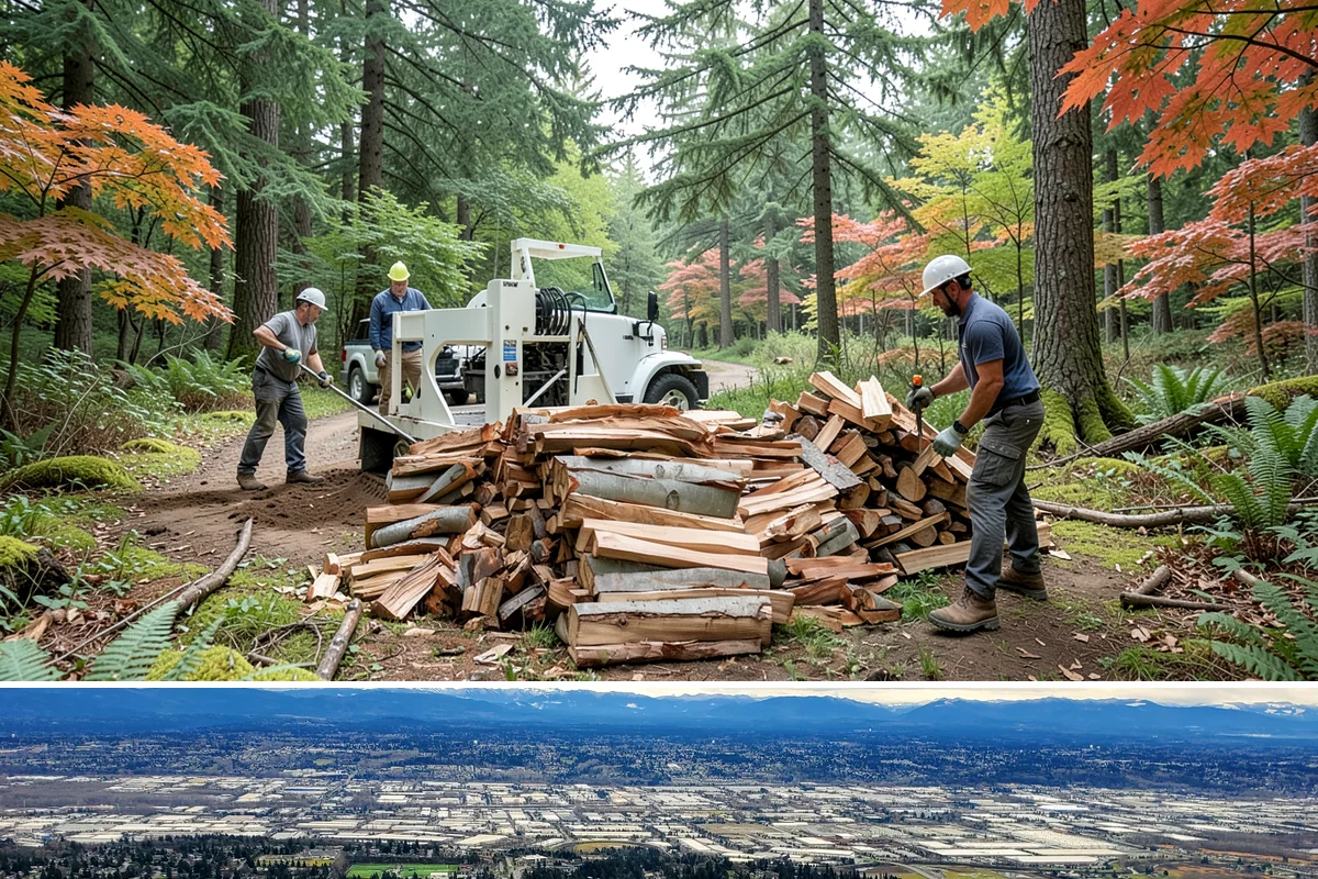 Winter Storm Firewood in SeaTac, King County, WA - Peak demand runs from late fall through winter, so ordering as soon as a storm appears in the forecast secures your delivery.