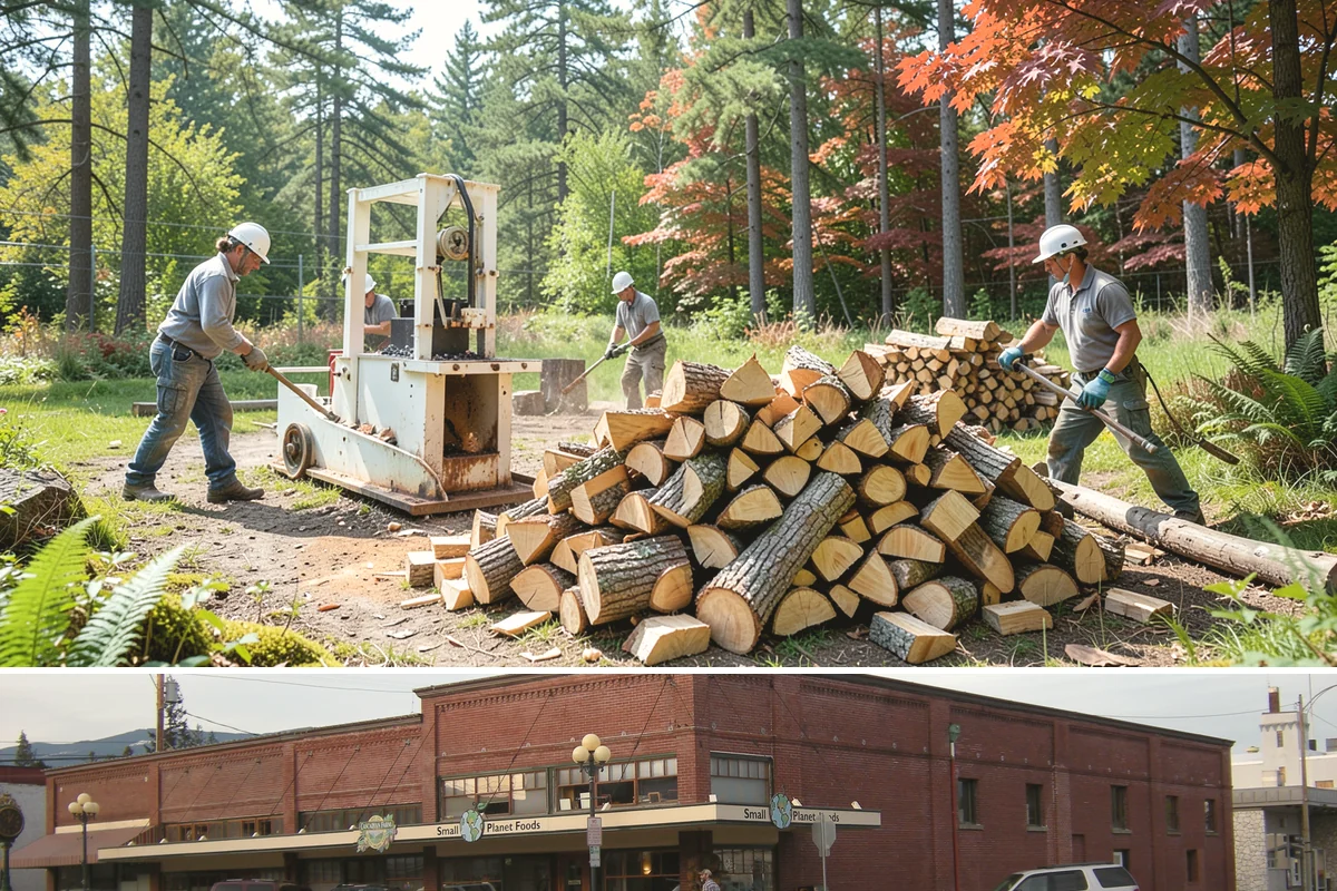 Winter Storm Firewood in Sedro-Woolley, Skagit County, WA - Peak demand runs from late fall through winter, so ordering as soon as a storm appears in the forecast secures your delivery.