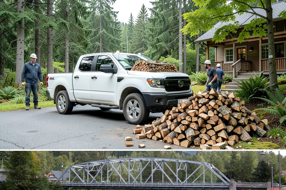 Winter Storm Firewood in Skykomish, King County, WA - Peak demand runs from late fall through winter, so ordering as soon as a storm appears in the forecast secures your delivery.