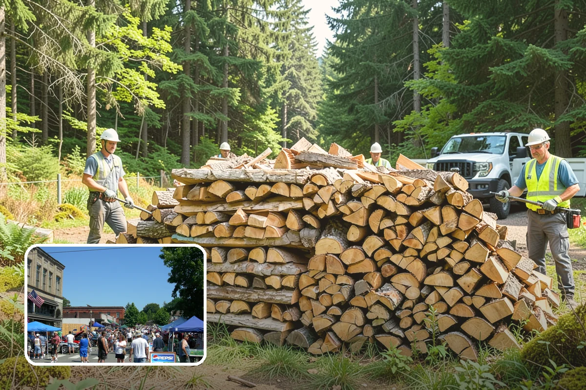 Winter Storm Firewood in Snohomish, Snohomish County, WA - Ensures a heat source before the storm lands