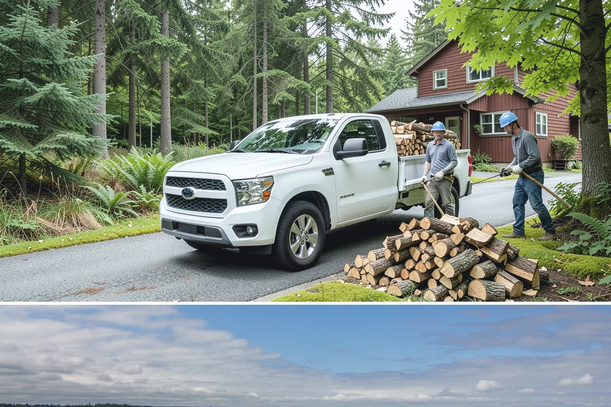 Winter Storm Firewood in University Place, Pierce County, WA - Peak demand runs from late fall through winter, so ordering as soon as a storm appears in the forecast secures your delivery.