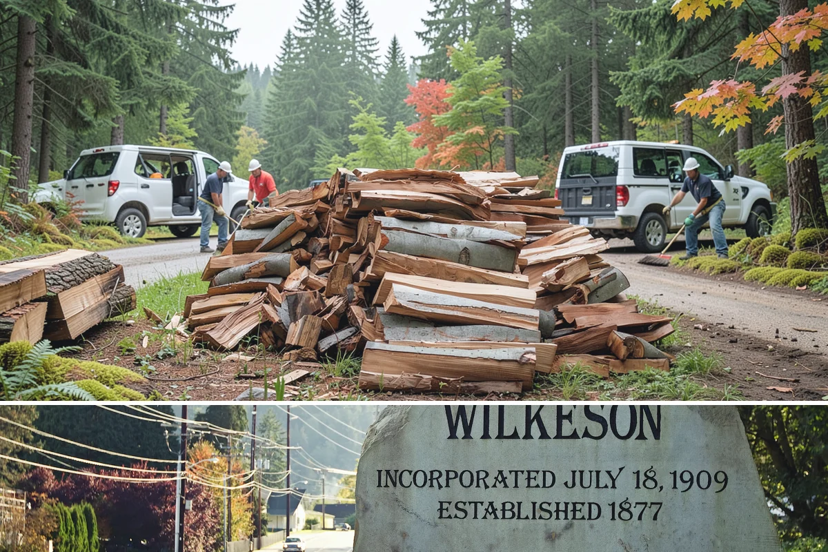 Winter Storm Firewood in Wilkeson, Pierce County, WA - Peak demand runs from late fall through winter, so ordering as soon as a storm appears in the forecast secures your delivery.