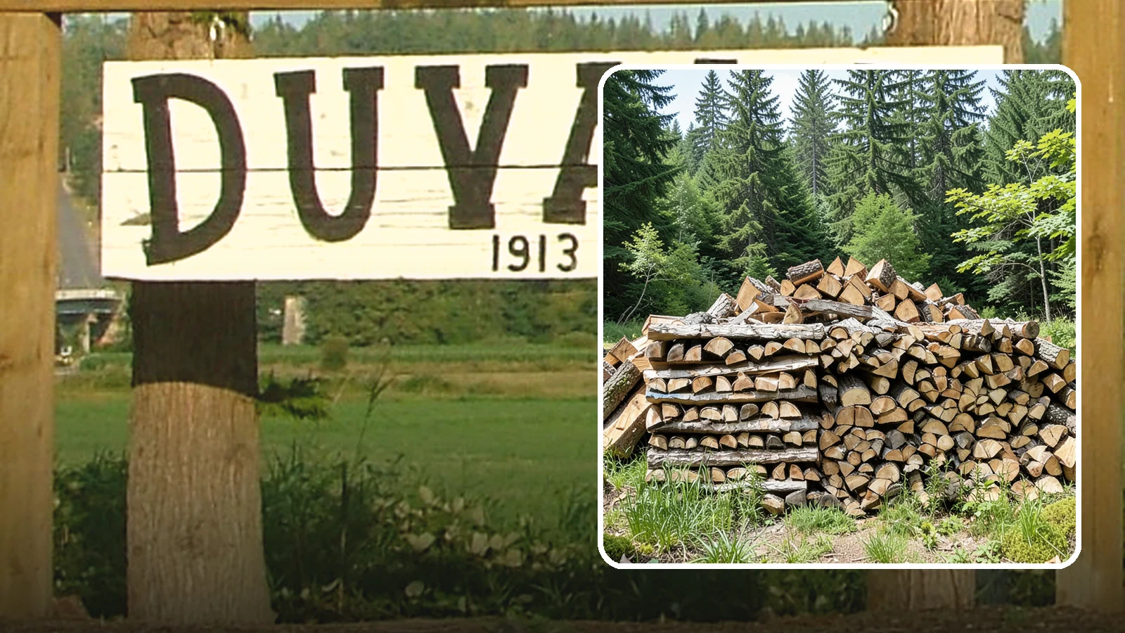 Wood Chip Cleanup in Duvall, King County, WA - We remove the chips and fine splitting fragments left behind wherever firewood is cut, split, or handled.
