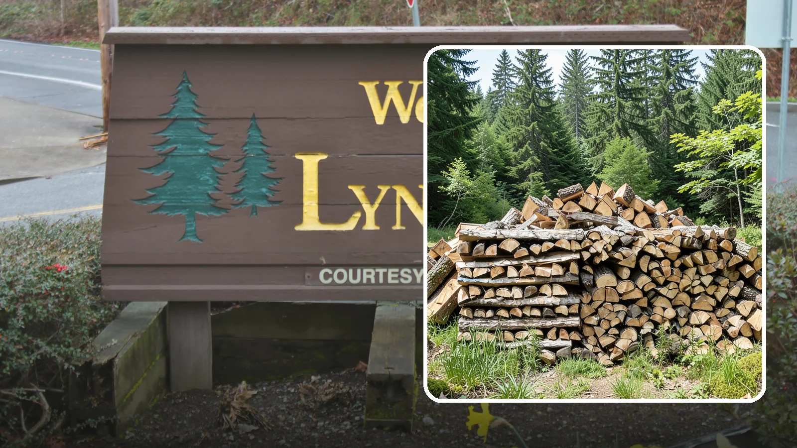 Wood Chip Cleanup in Lynnwood, Snohomish County, WA - We remove the chips and fine splitting fragments left behind wherever firewood is cut, split, or handled.