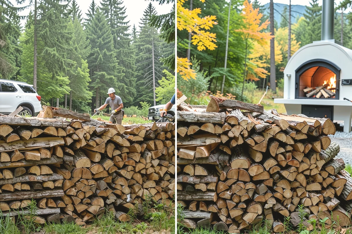 Wood Chip Cleanup in Mercer Island, King County, WA - Identify the splitting zone and any drift areas