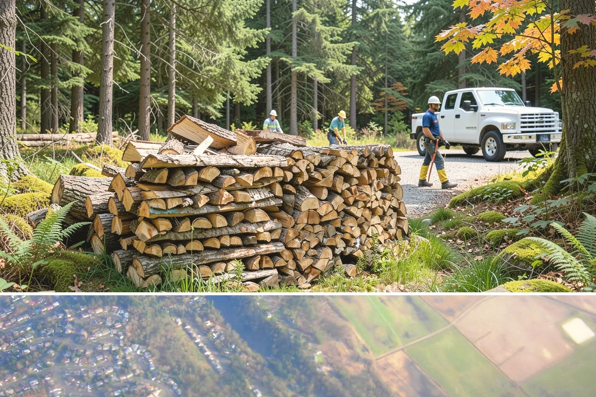 Wood Chunks in Algona, King County, WA - Wood chunks stay in demand year-round, with a surge during peak grilling and barbecue months.