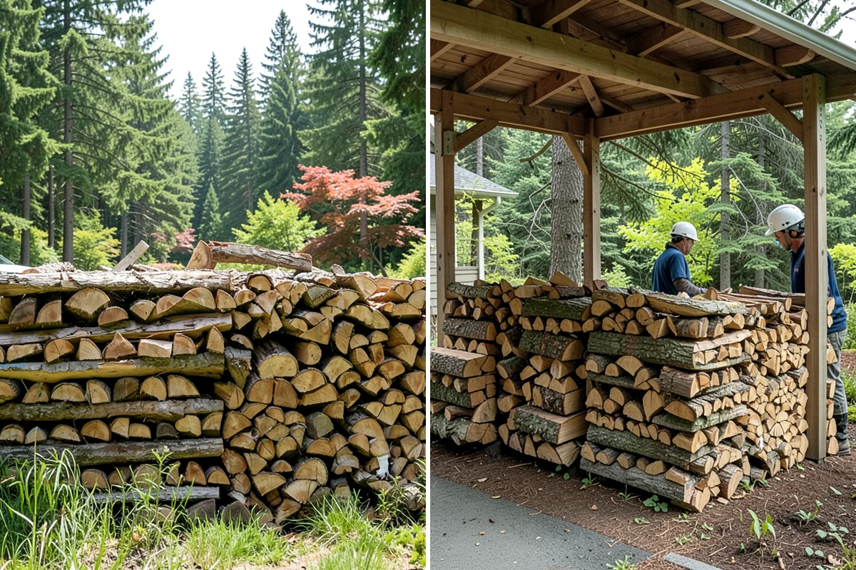 Wood Chunks in Arlington, Snohomish County, WA - Order your wood chunks by volume