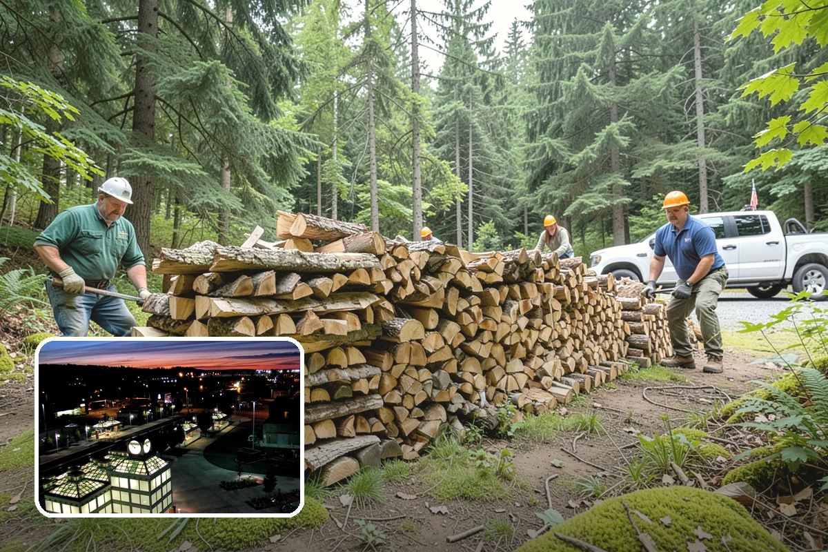 Wood Chunks in Auburn, King County, WA - Longer smolder than chips for sustained smoke