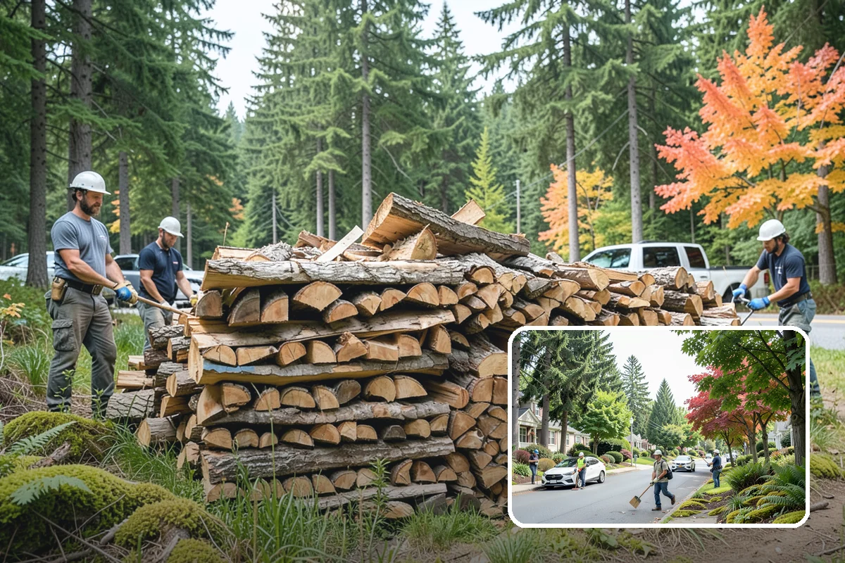 Wood Chunks in Beaux Arts Village, King County, WA - Longer smolder than chips for sustained smoke