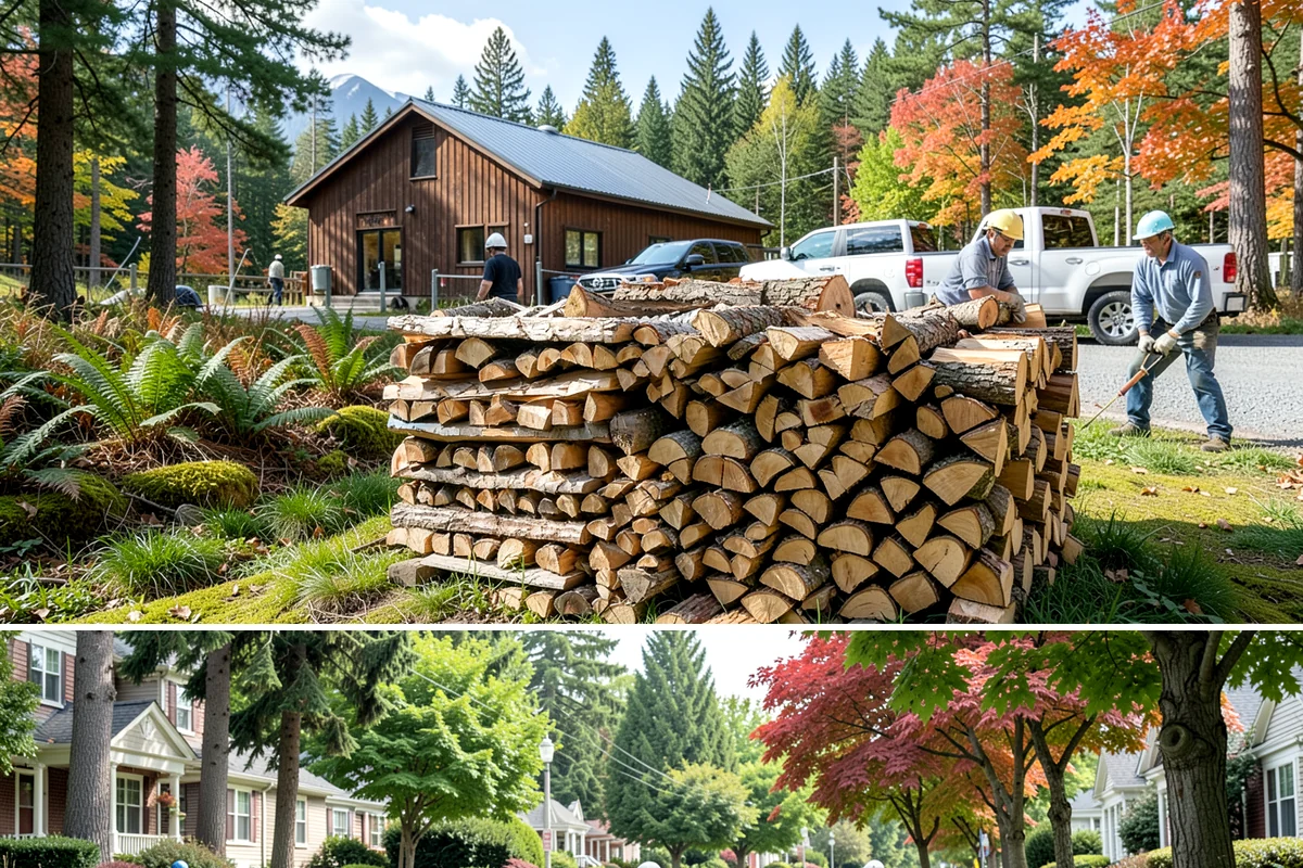 Wood Chunks in Beaux Arts Village, King County, WA - Wood chunks stay in demand year-round, with a surge during peak grilling and barbecue months.