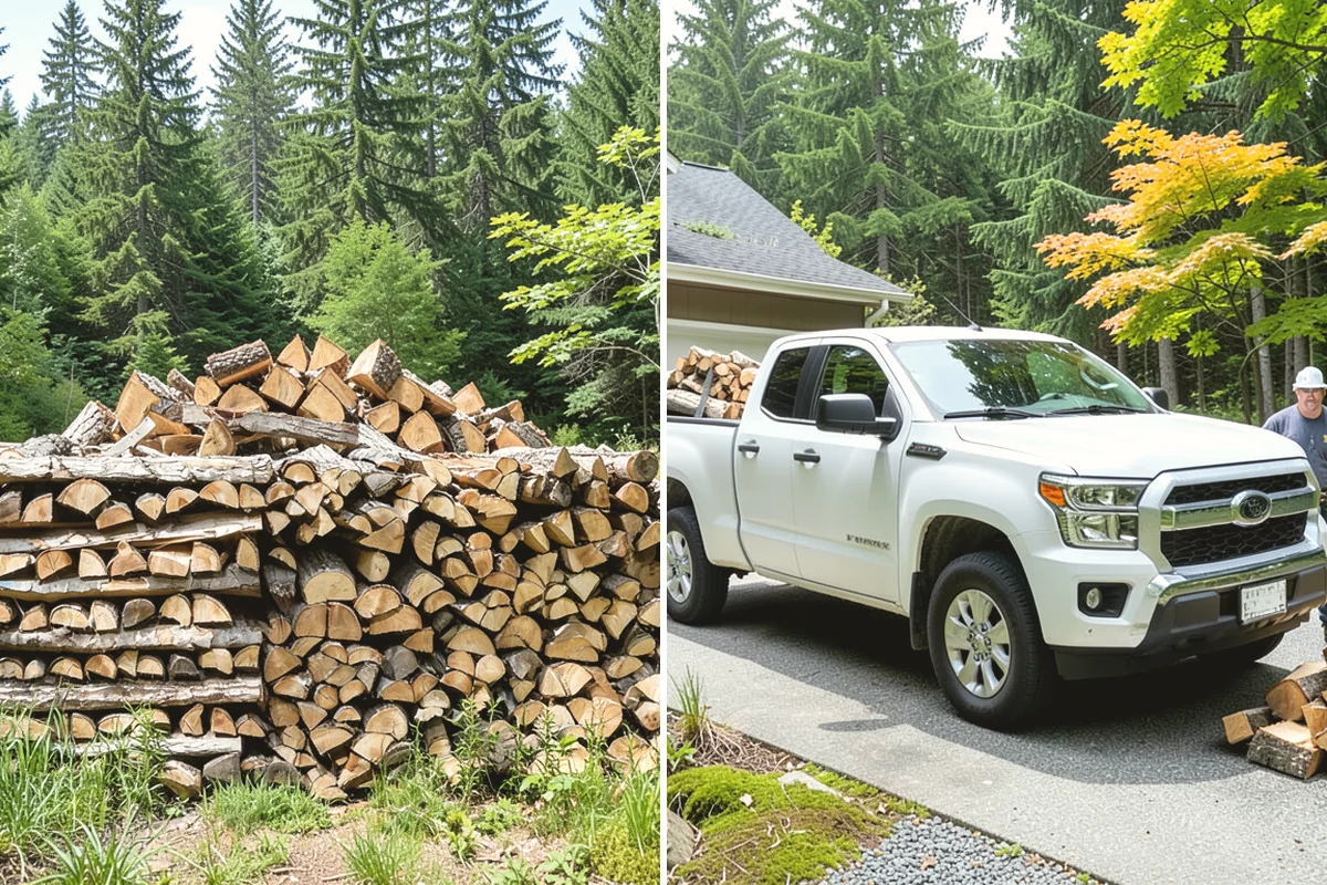 Wood Chunks in Black Diamond, King County, WA - Order your wood chunks by volume